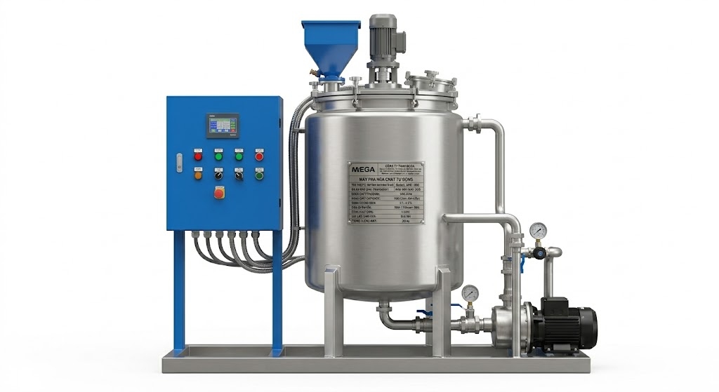 Polymer Automatic Mixing