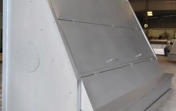 Máy tách rác dạng tĩnh