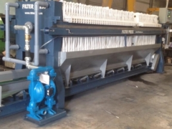 Máy ép bùn được sử dụng như thế nào trong thực tế