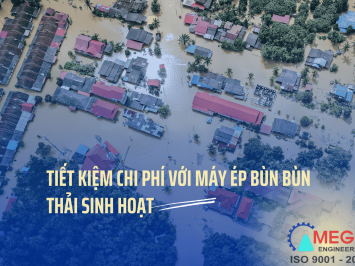 Tiết kiệm chi phí với máy ép bùn bùn thải sinh hoạt