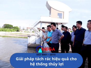 Giải pháp tách rác hiệu quả cho hệ thống thủy lợi