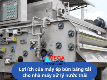 Lợi ích của máy ép bùn băng tải cho nhà máy xử lý nước thải