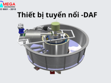 DAF là gì? Nguyên lý hoạt động của hệ thống xử lý nước thải