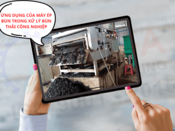 Ứng Dụng của Máy Ép Bùn trong Xử Lý Bùn Thải Công Nghiệp